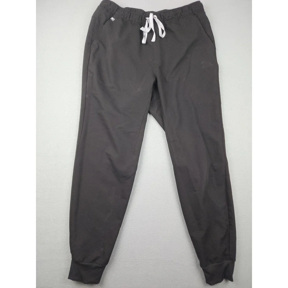 FIGS Technical Tansen Jogger Pants Mens M 32x29 Black Scrub Workwear Stretch